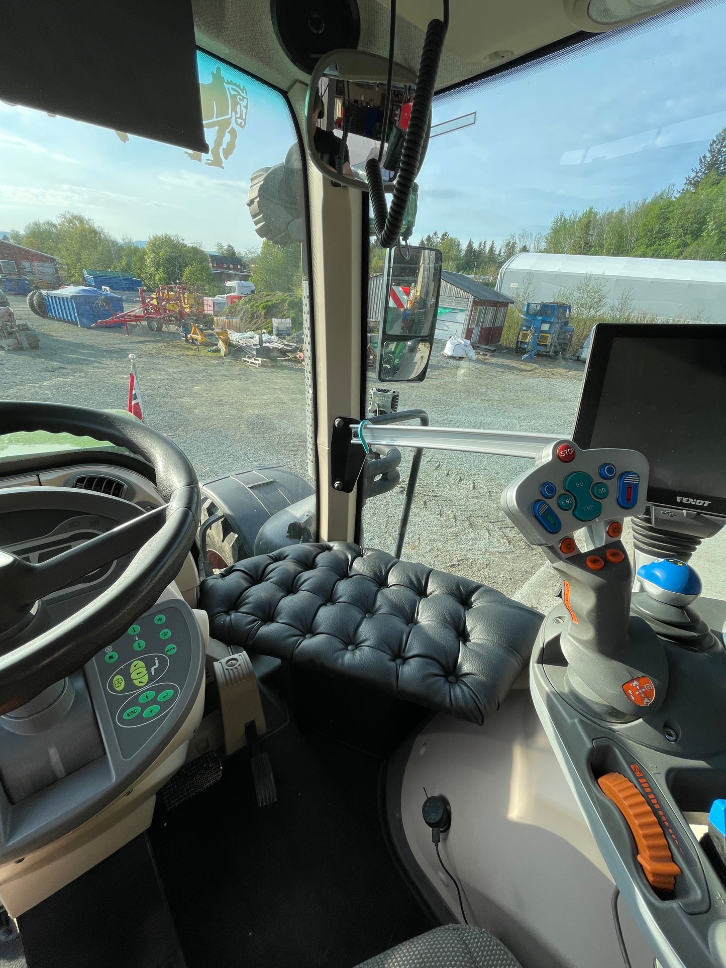 Fotskammel til Fendt 800-900